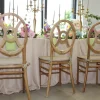 Chaise Médaillon en bois WENDY 7