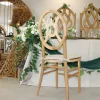 Chaise Médaillon en bois WENDY 6
