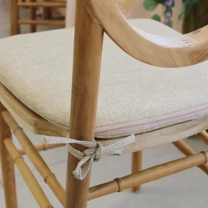Chaise Médaillon en bois WENDY 9