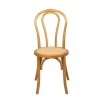 Chaise en bois MARIUS -assise rotin 2