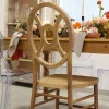 Chaise Médaillon en bois WENDY 3