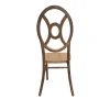 Chaise Médaillon en bois WENDY 2